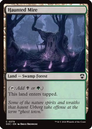 Haunted Mire [Secrets of Strixhaven Commander]