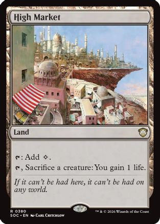 High Market [Secrets of Strixhaven Commander]