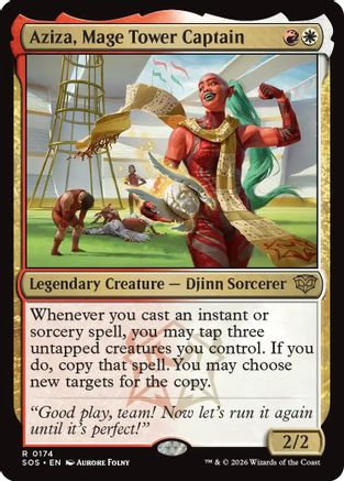 Aziza, Mage Tower Captain [Secrets of Strixhaven]