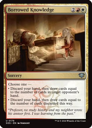 Borrowed Knowledge [Secrets of Strixhaven]