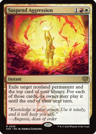 Suspend Aggression [Secrets of Strixhaven]