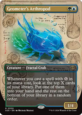 Geometer's Arthropod (Borderless) [Secrets of Strixhaven]