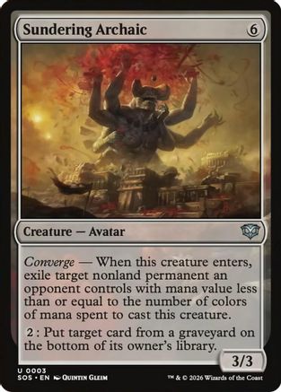 Sundering Archaic [Secrets of Strixhaven]