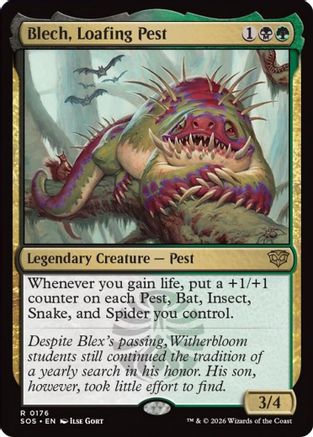 Blech, Loafing Pest [Secrets of Strixhaven]