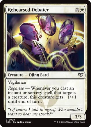 Rehearsed Debater [Secrets of Strixhaven]