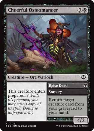 Cheerful Osteomancer [Secrets of Strixhaven]