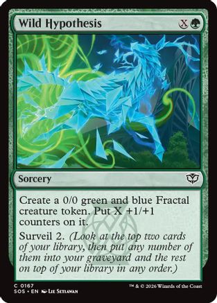 Wild Hypothesis [Secrets of Strixhaven]