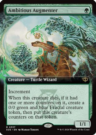 Ambitious Augmenter (Extended Art) [Secrets of Strixhaven]