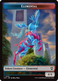 Elemental (0020) // Food Double-Sided Token [Secrets of Strixhaven Commander Tokens]