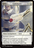 Contract // Pegasus Double-Sided Token [Secrets of Strixhaven Commander Tokens]