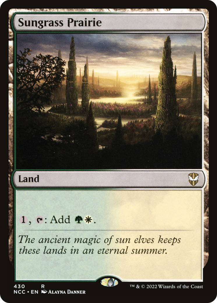 Sungrass Prairie [Streets of New Capenna Commander]