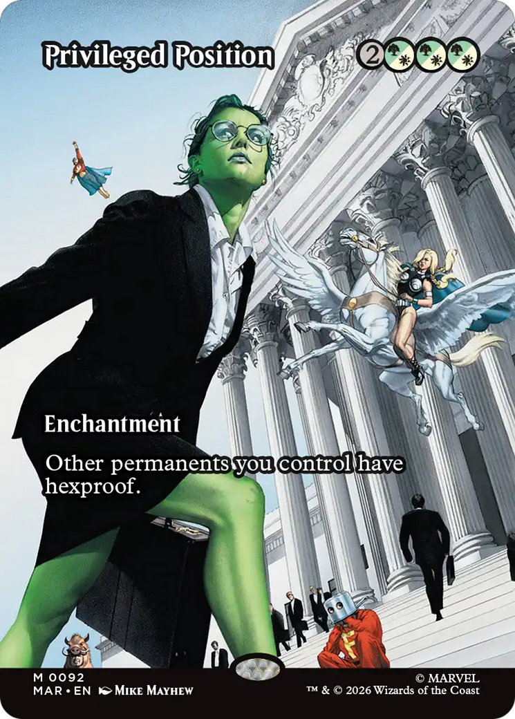 Privileged Position (Borderless) [Marvel Universe: Eternal-Legal]