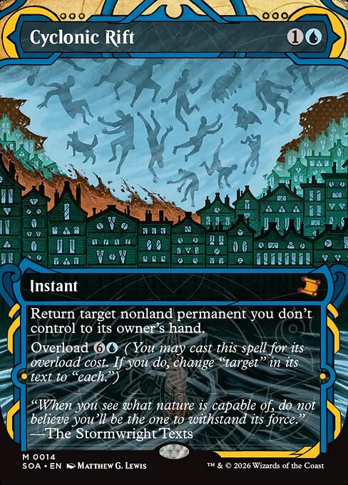Cyclonic Rift (SOA 14) [Secrets of Strixhaven Mystical Archive]