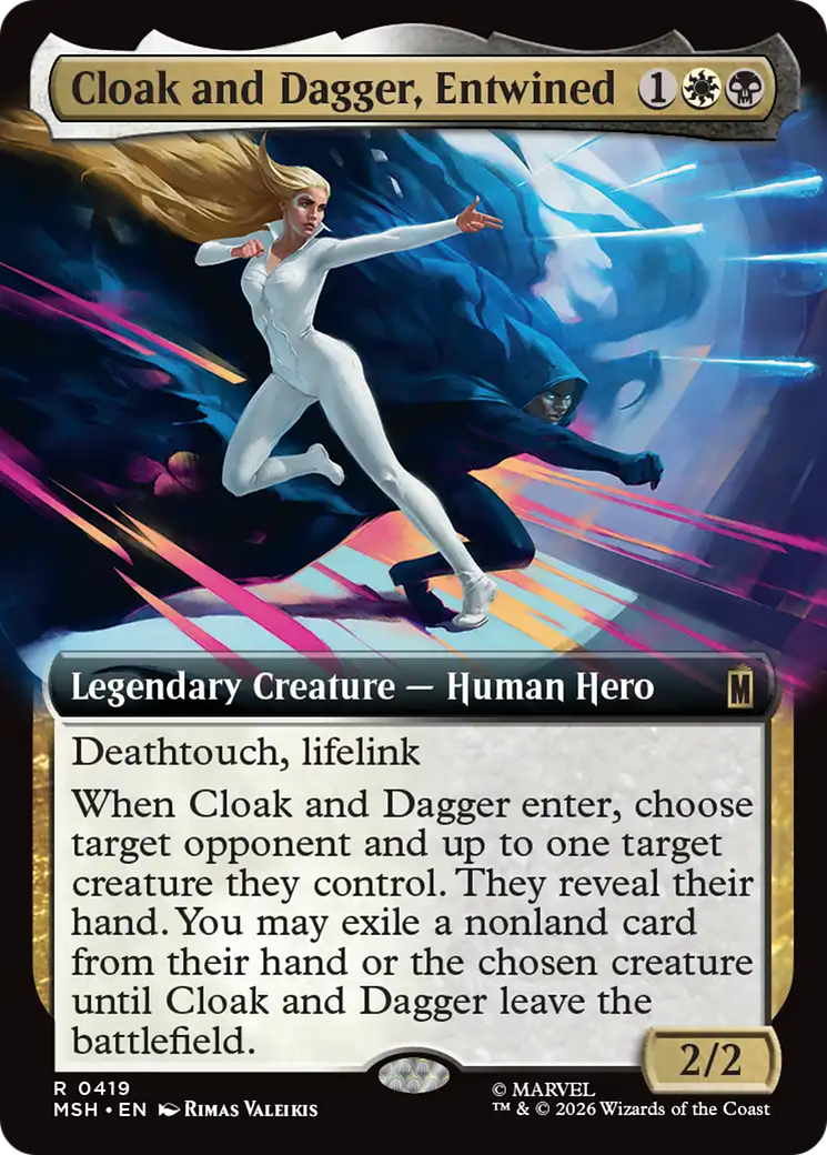 Cloak and Dagger, Entwined (Extended Art) [Marvel Super Heroes]