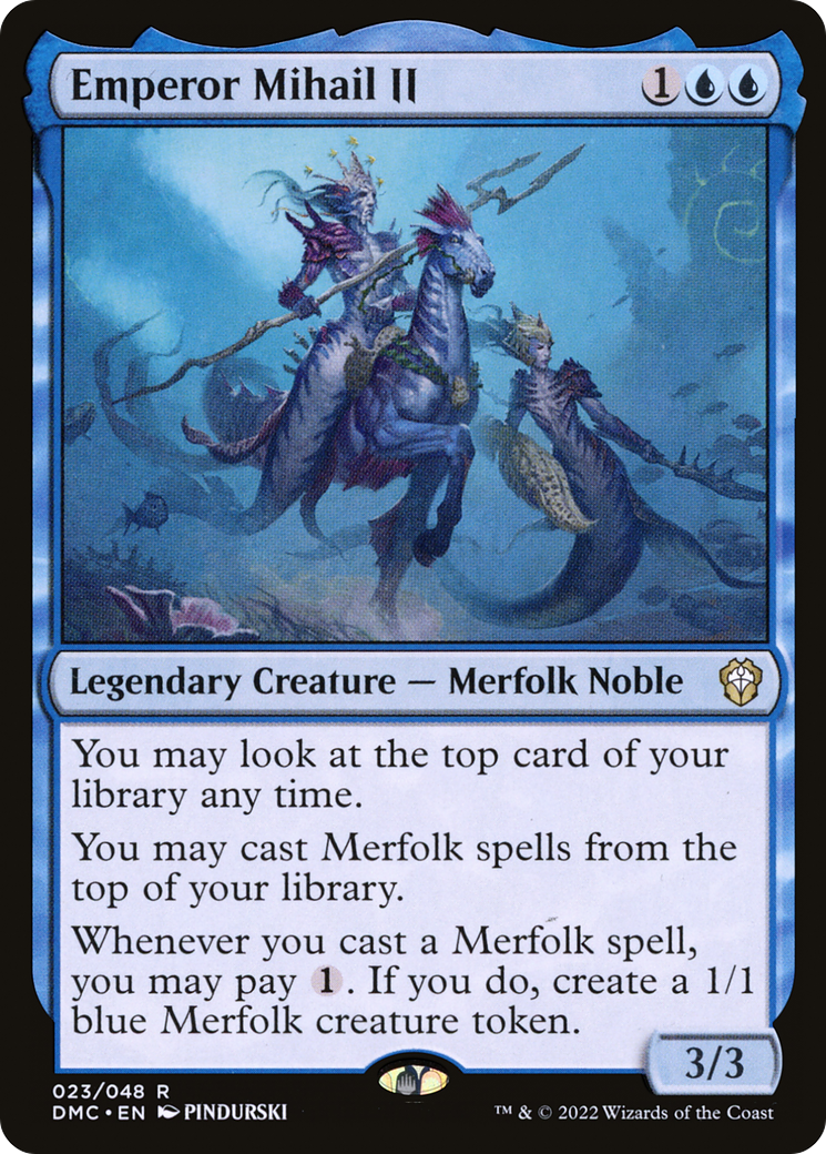 Emperor Mihail II [Dominaria United Commander]