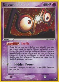 Unown (N) (N/28) [EX: Unseen Forces]