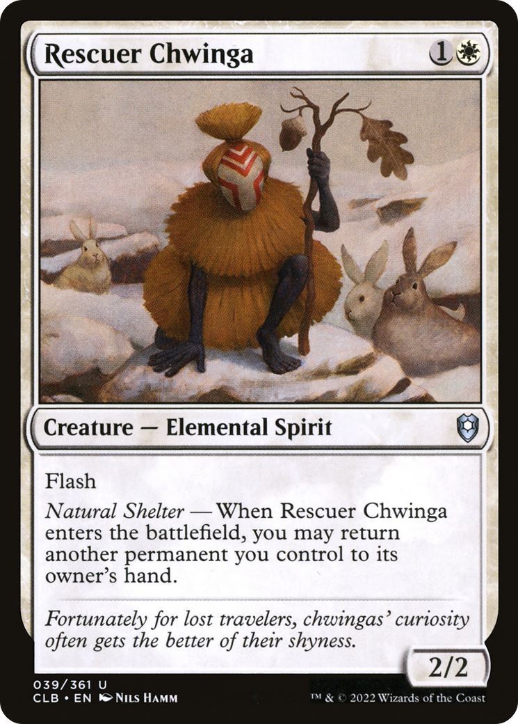 Rescuer Chwinga [Commander Legends: Battle for Baldur's Gate]