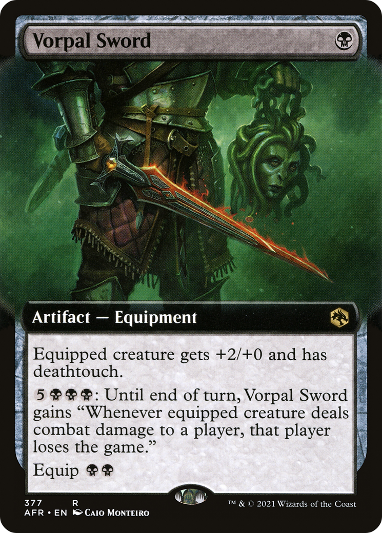 Vorpal Sword (Extended Art) [Dungeons & Dragons: Adventures in the Forgotten Realms]