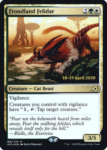 Frondland Felidar [Ikoria: Lair of Behemoths Prerelease Promos]