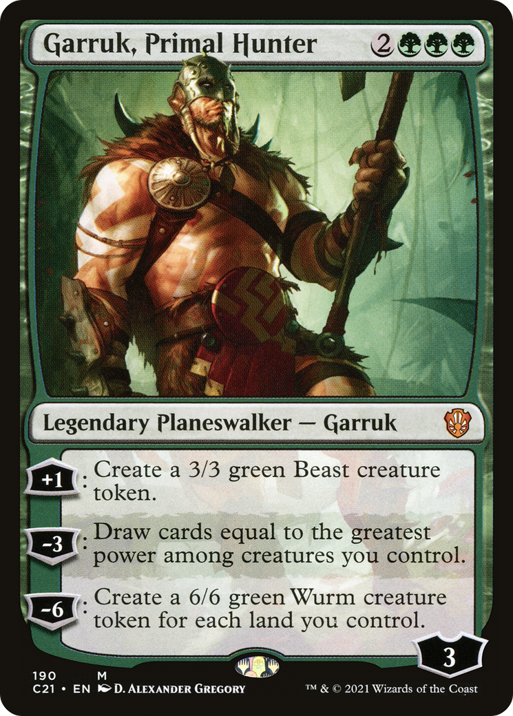 Garruk, Primal Hunter [Commander 2021]