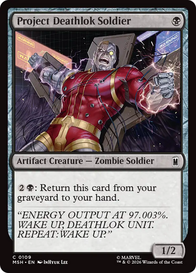 Project Deathlok Soldier [Marvel Super Heroes]