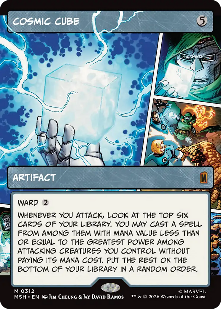 Cosmic Cube (Borderless) (0312) [Marvel Super Heroes]