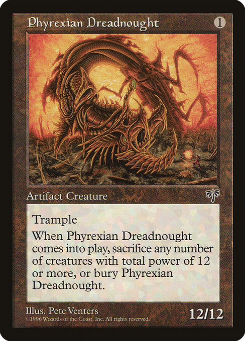 Phyrexian Dreadnought (MIR 315) [Mirage]