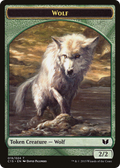 Wolf // Zombie Double-Sided Token [Commander 2015 Tokens]