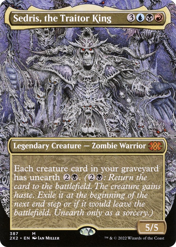 Sedris, the Traitor King (Borderless Alternate Art) [Double Masters 2022]