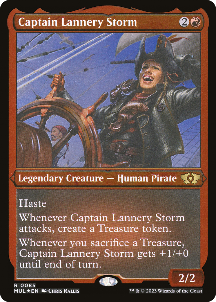 Captain Lannery Storm (Foil Etched) [Multiverse Legends]