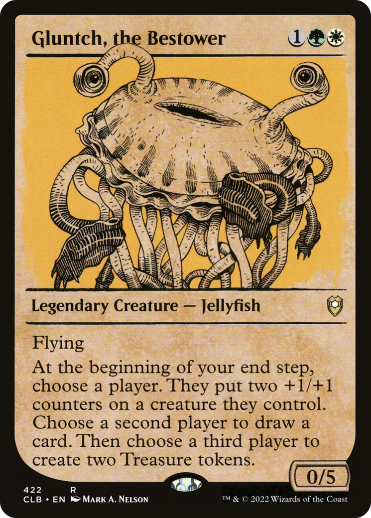 Gluntch, the Bestower (Showcase) [Commander Legends: Battle for Baldur's Gate]