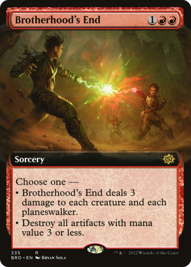 Brotherhood's End (Extended Art) [The Brothers' War]