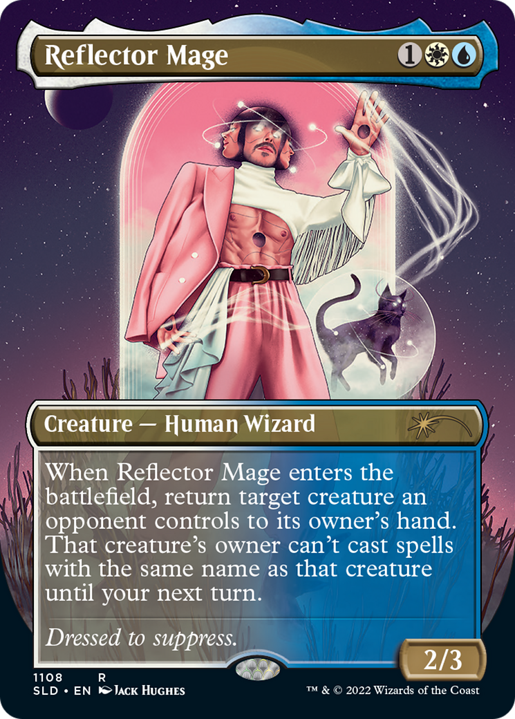 Reflector Mage (Borderless) [Secret Lair Drop Series]