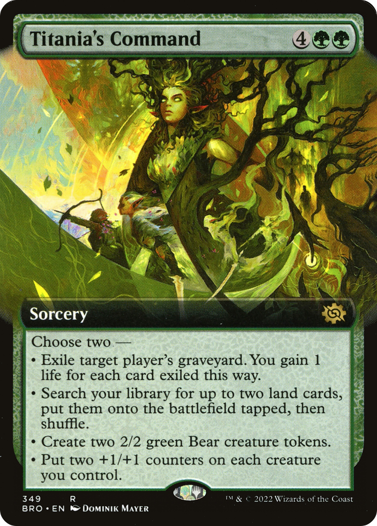 Titania's Command (Extended Art) [The Brothers' War]