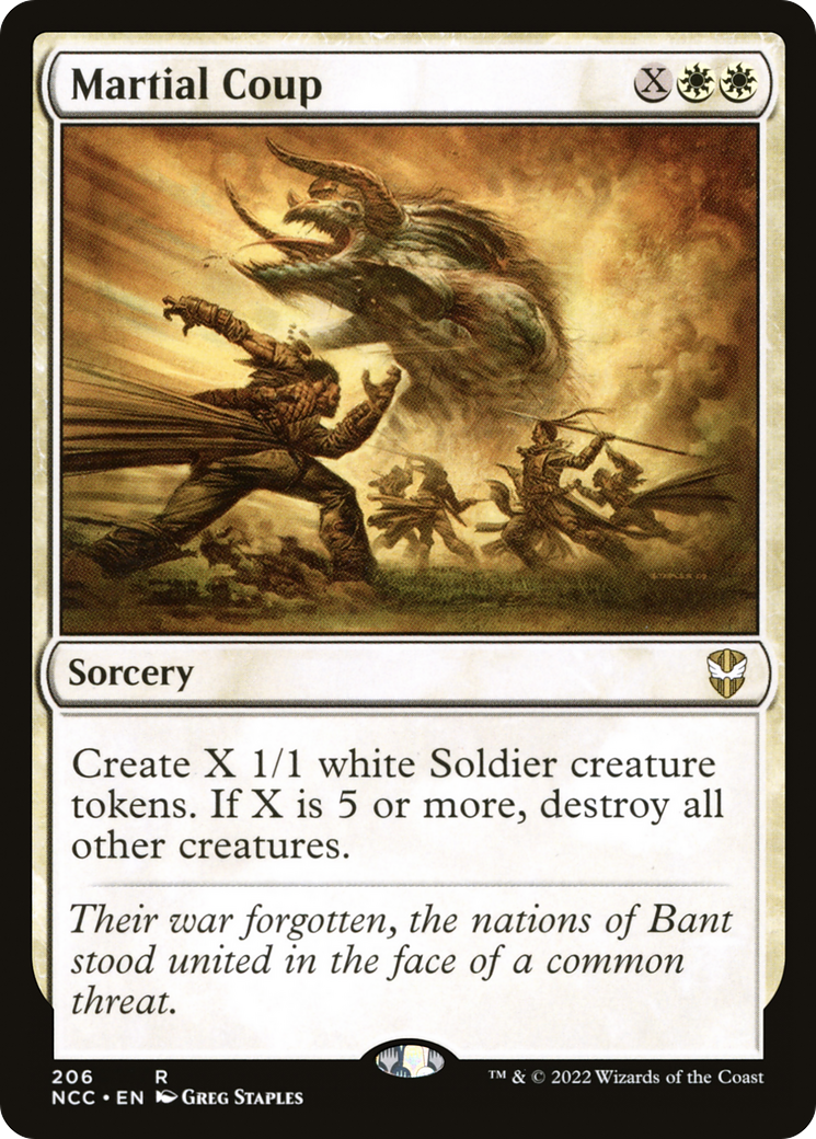 Martial Coup [Streets of New Capenna Commander]