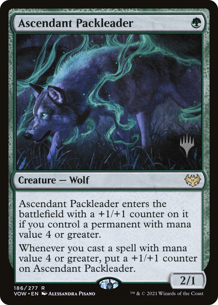 Ascendant Packleader (Promo Pack) [Innistrad: Crimson Vow Promos]
