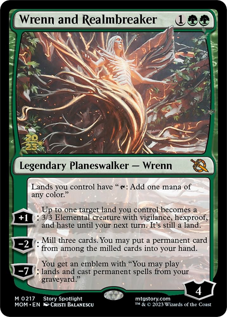 Wrenn and Realmbreaker [March of the Machine Prerelease Promos]