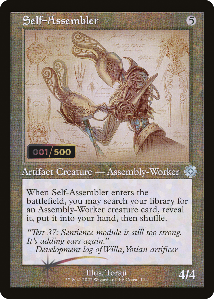 Self-Assembler (Retro Schematic) (Serialized) [The Brothers' War Retro Artifacts]