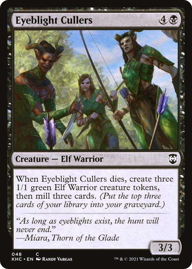 Eyeblight Cullers [Kaldheim Commander]