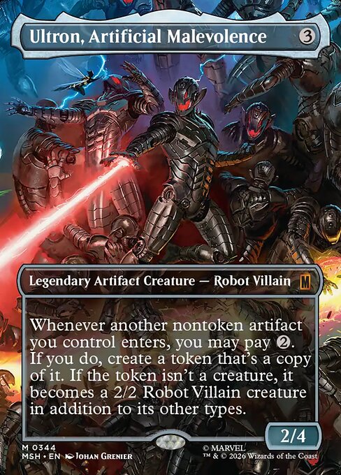 Ultron, Artificial Malevolence (MSH 344) [Marvel Super Heroes]