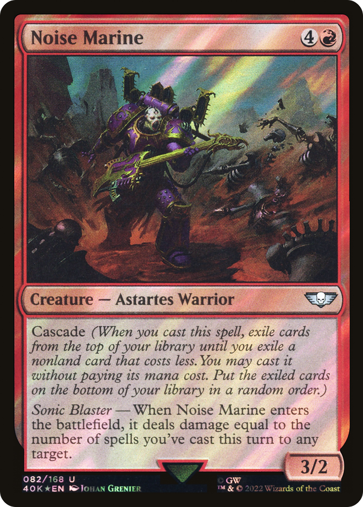 Noise Marine (Surge Foil) [Warhammer 40,000]
