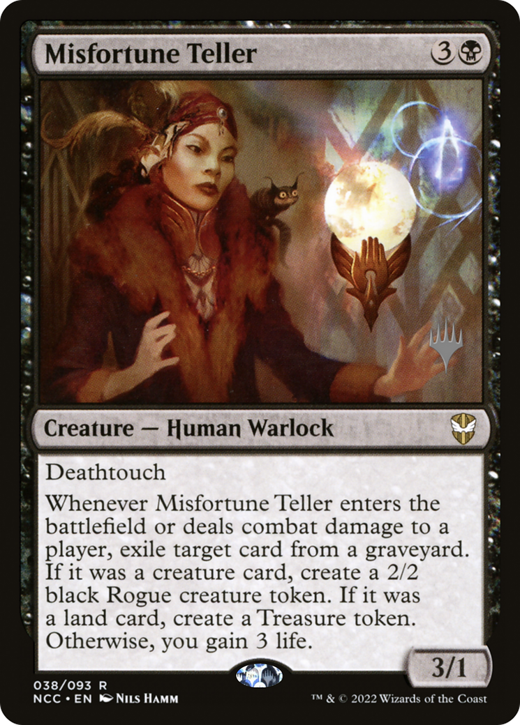 Misfortune Teller (Promo Pack) [Streets of New Capenna Commander Promos]