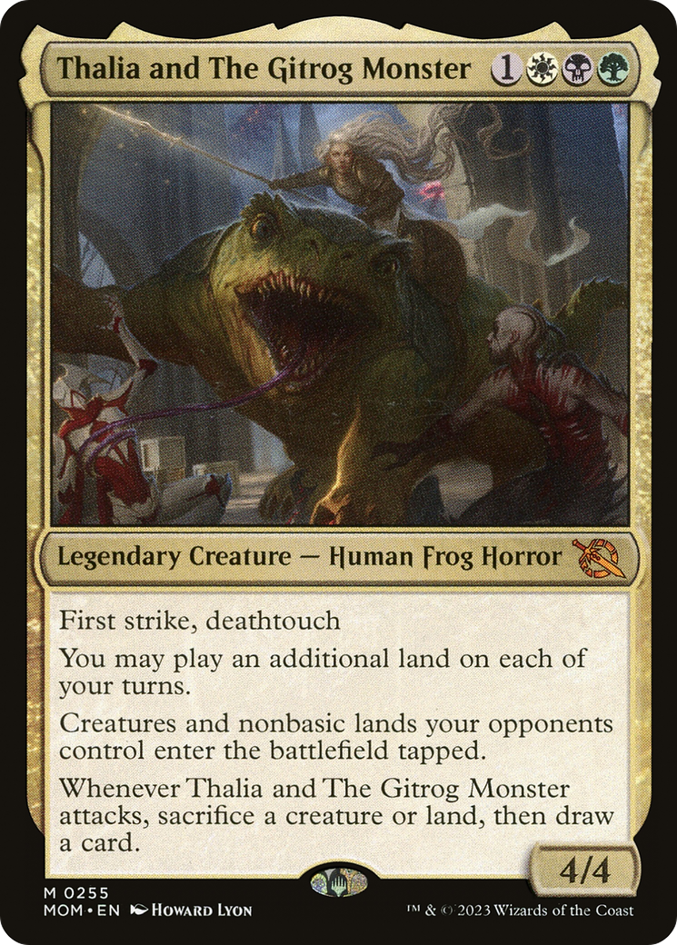 Thalia and The Gitrog Monster [March of the Machine]