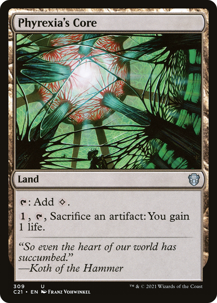 Phyrexia's Core [Commander 2021]