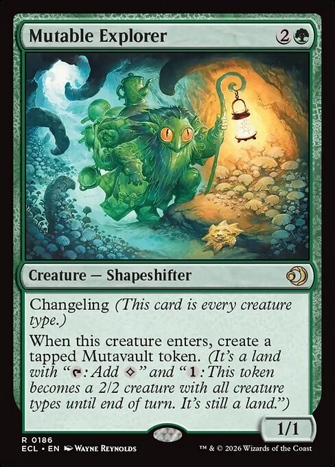 Mutable Explorer (ECL 186) [Lorwyn Eclipsed]