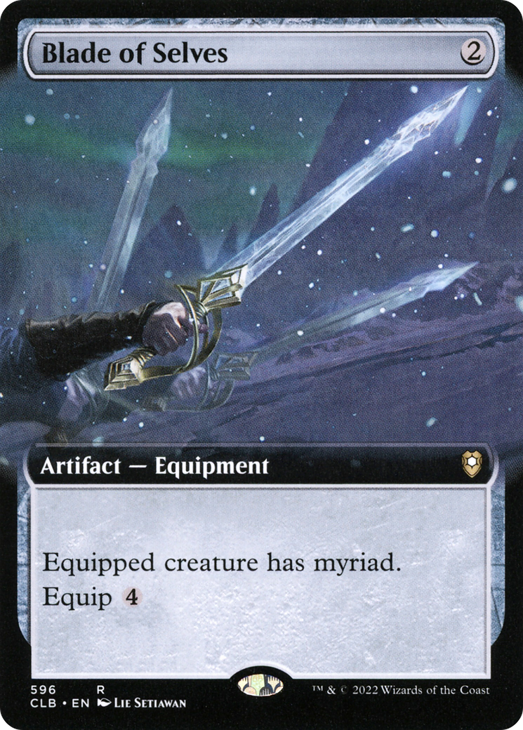 Blade of Selves (Extended Art) [Commander Legends: Battle for Baldur's Gate]