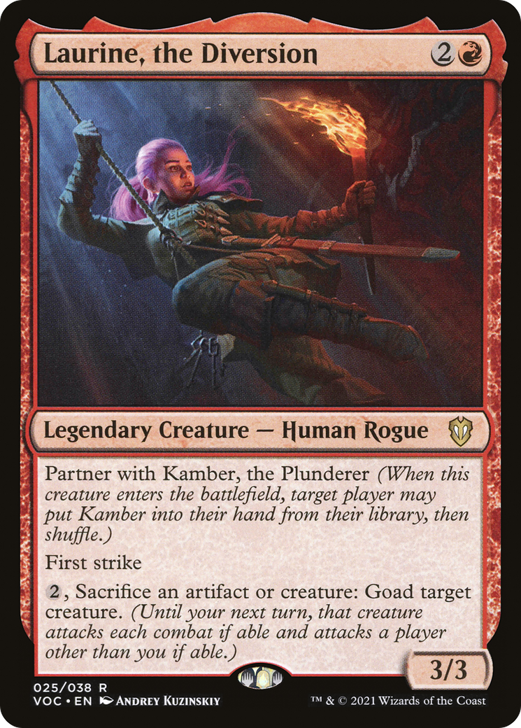 Laurine, the Diversion [Innistrad: Crimson Vow Commander]