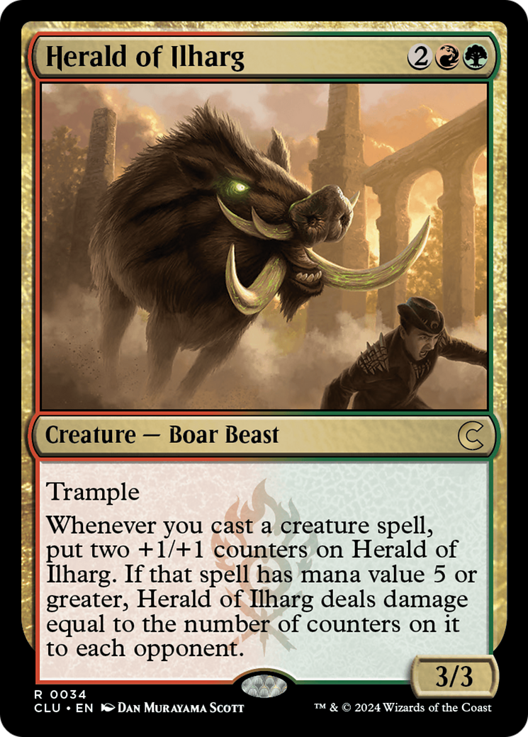 Herald of Ilharg [Ravnica: Clue Edition]