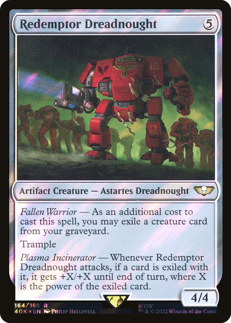 Redemptor Dreadnought (Surge Foil) [Warhammer 40,000]