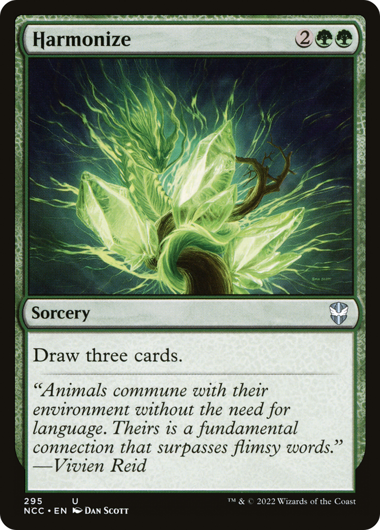 Harmonize [Streets of New Capenna Commander]
